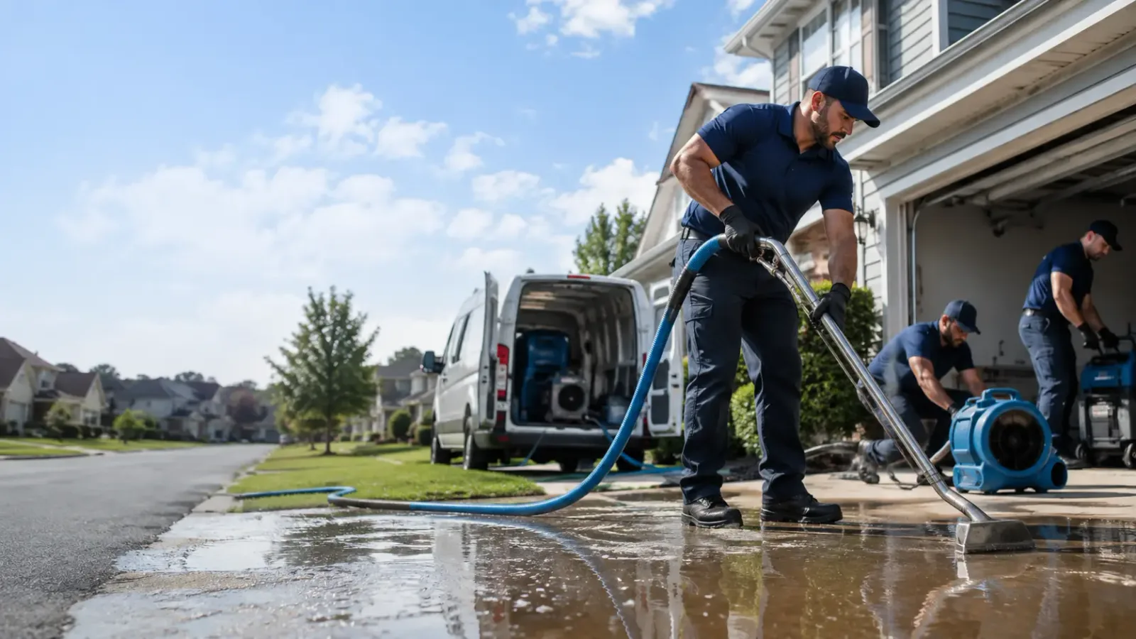 Flood Damage Restoration in Cayuga, ND